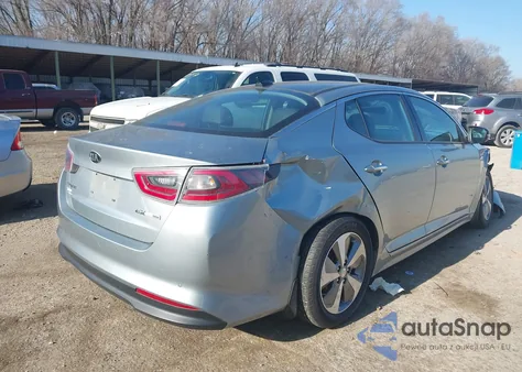 2014 Kia Optima Hybrid Ex from USA, damaged, VIN KNAGN4ADXE5074901